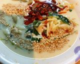 冷凍餃子の中華風豆乳鍋作り方7写真