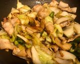 甜麺醤の甘辛野菜炒め作り方3写真