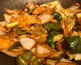 甜麺醤の甘辛野菜炒め作り方4写真