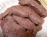 仔鹿肉のステーキ　キノコクリームソース作り方4写真