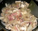 仔鹿肉のステーキ　キノコクリームソース作り方5写真