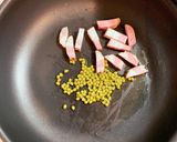 実山椒のクリームパスタ作り方4写真