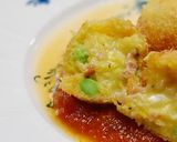かぼちゃのクリームコロッケ＊トマトソース作り方7写真