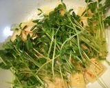 たけのこと豆苗のバター醤油作り方4写真