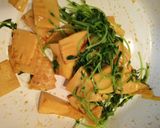 たけのこと豆苗のバター醤油作り方5写真