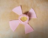 椿あんパン＊母の日父の日にも！お花パン作り方8写真
