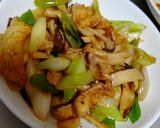油揚げとネギの醤油炒め作り方6写真