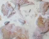 お手軽フレンチ☆鶏肉ときのこのフリカッセ作り方5写真