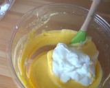 オレンジ柄デコケーキ作り方6写真