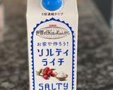 ソルティライチ風味のさくらんぼアイス作り方4写真