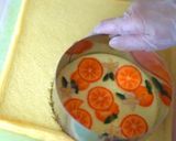 オレンジ柄デコケーキ作り方10写真