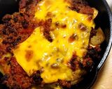 スキレットで！ナスとポテトのミートソース作り方5写真