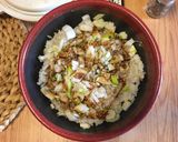 鳥もも肉新親子丼作り方6写真