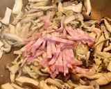 きのこたっぷりクリームスパゲティ作り方5写真