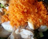 蝶々のパスタで作る大人味グラタン作り方5写真