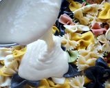 蝶々のパスタで作る大人味グラタン作り方10写真