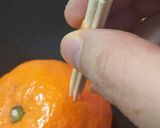 オレンジコンフィ（⇒オランジェット）作り方1写真