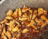 鶏皮の照り焼き作り方4写真