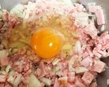 春キャベツとひき肉のチーズクリーム鍋作り方3写真