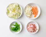 ソース焼きそばスパイスオイスタービーフン作り方2写真