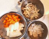 ほっこり美味しい具沢山豚汁作り方1写真