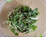 香ばしじゃこと水菜のおかかサラダ作り方3写真