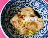 まぜまぜレンチン✨鶏そぼろ三色丼作り方1写真