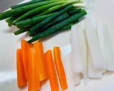 カラフル竜田揚♡お野菜嫌いでも食べられる作り方3写真
