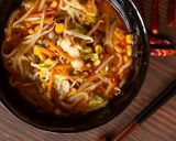 野菜たっぷり♪やみつき麻辣汁ビーフン作り方8写真