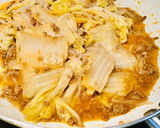 簡単　白菜のトロミ付き炒め作り方6写真