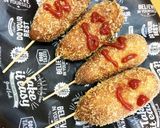 簡単☆ホットケーキミックスでチーズドック作り方4写真
