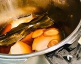 中骨も食べる干しガレイ煮作り方2写真