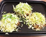 簡単！野菜たっぷり広島風お好み焼き！作り方4写真