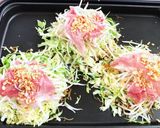 簡単！野菜たっぷり広島風お好み焼き！作り方7写真
