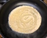 オートミール粉のお食事クレープ作り方8写真