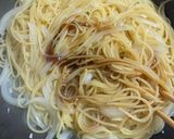 大葉の香りの和風カルボナーラ作り方6写真