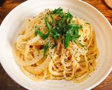 大葉の香りの和風カルボナーラ作り方9写真