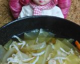 リカちゃん♡しらすと野菜のほっこりだし汁作り方12写真