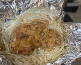 味噌漬け☆エノキと鶏肉のホイル焼き作り方2写真