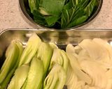 むっちり鶏団子と青梗菜のスープ作り方3写真
