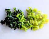野沢菜のピリ辛油炒め作り方1写真