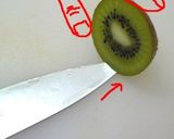 簡単きれいに♪キウイの切り方作り方5写真