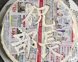 ✨美文字✨✨ お祝い&世相cake作り方5写真
