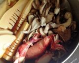 薬膳★まいたけとヤリイカの筍煮　作り方2写真