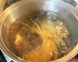 豚肉としその焦がしにんにく醤油パスタ作り方1写真