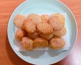 -節約-お弁当おかず(魚肉ソフライ)作り方4写真