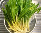 米粉でサツクリ!行者にんにくの天ぷら作り方1写真