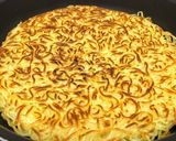 自粛しているランチの簡単！かた焼きそば作り方4写真
