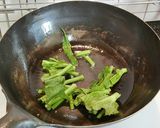 菜の花のピリ辛ひき肉あんかけ☆作り方3写真