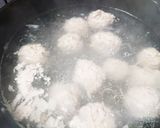 ふわふわ♪肉団子スープ 化学調味料不要作り方2写真